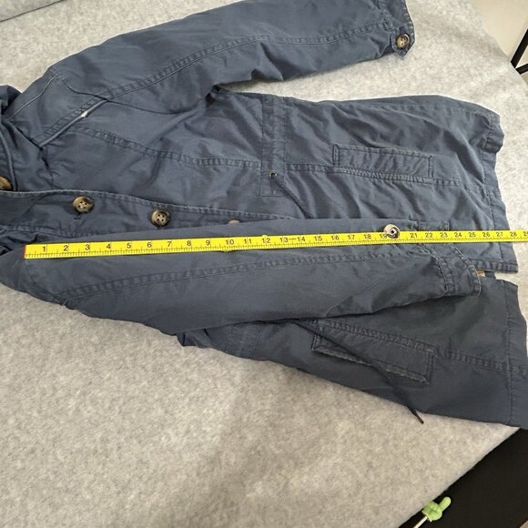 L.L. BEAN Women’s XS Petite Blue Coat Hooded Thinsulate Removable Fleece Lining - Picture 6 of 13